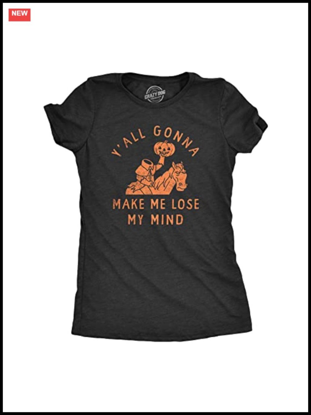 Funny Halloween T-Shirt Women Short Sleeve Crew Neck Spooky Tee